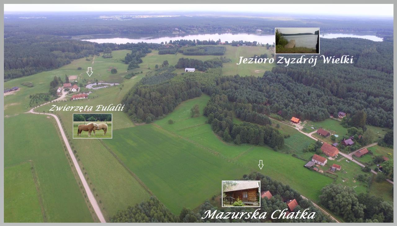 Mazurska Chatka Zyzdrojowy Piecek Экстерьер фото